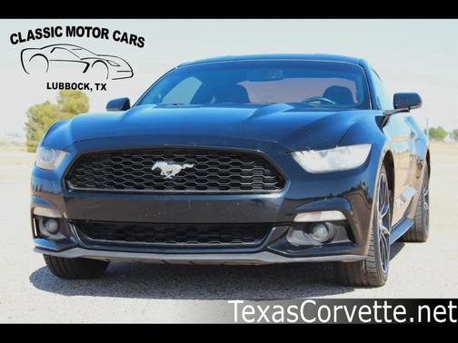 Shadow Black 2017 Ford Mustang EcoBoost