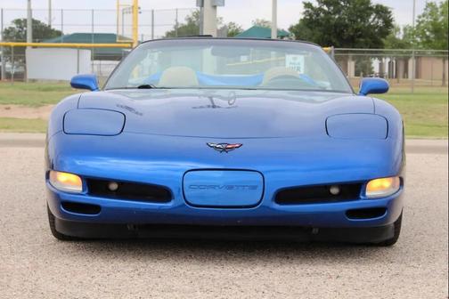 Electron Blue Metallic 2002 Chevrolet Corvette Base