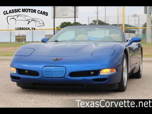 Electron Blue Metallic 2002 Chevrolet Corvette Base