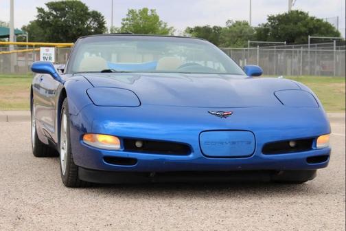 Electron Blue Metallic 2002 Chevrolet Corvette Base