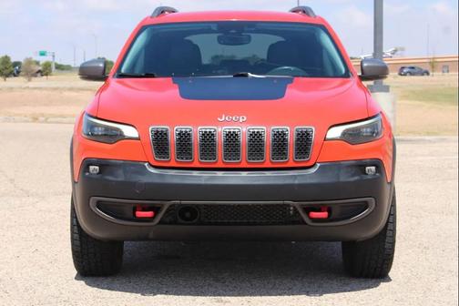 Spitfire Orange Clearcoat 2021 Jeep Cherokee Trailhawk