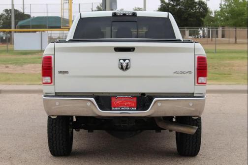 Pearl White 2017 RAM 2500 Laramie Mega Cab 4x4 6'4' Box