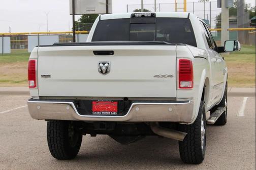 Pearl White 2017 RAM 2500 Laramie Mega Cab 4x4 6'4' Box