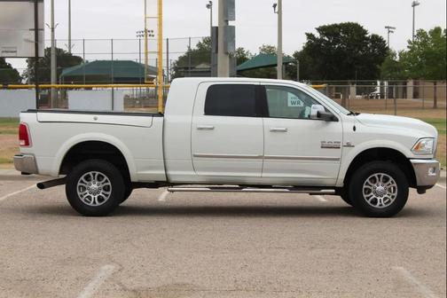 Pearl White 2017 RAM 2500 Laramie Mega Cab 4x4 6'4' Box