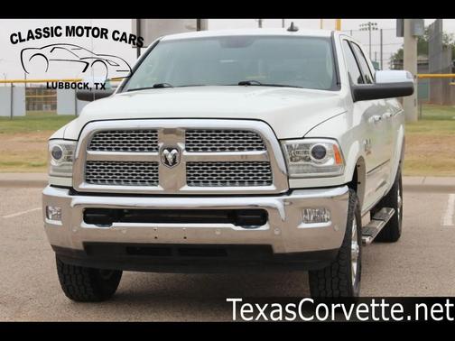 Pearl White 2017 RAM 2500 Laramie Mega Cab 4x4 6'4' Box