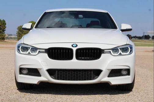 White 2018 BMW 330 330i Sedan