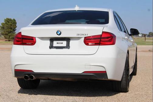 White 2018 BMW 330 330i Sedan