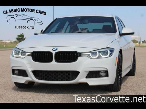 White 2018 BMW 330 330i Sedan