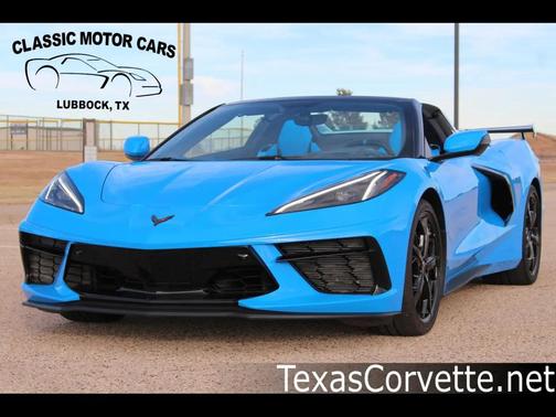 Rapid Blue 2022 Chevrolet Corvette Stingray w/3LT