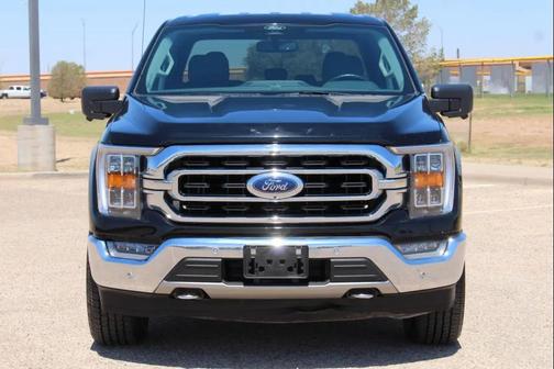 Agate Black Metallic 2021 Ford F-150 XLT