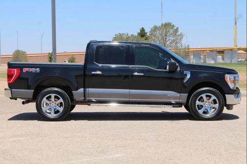Agate Black Metallic 2021 Ford F-150 XLT