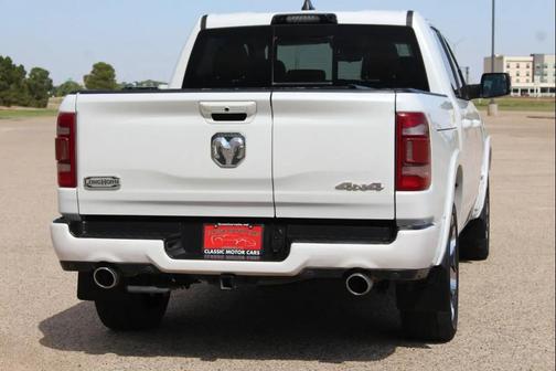 Ivory White Tri-Coat Pearlcoat 2023 RAM 1500 Longhorn