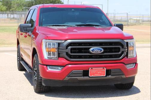Rapid Red Metallic Tinted Clearcoat 2021 Ford F-150 XLT