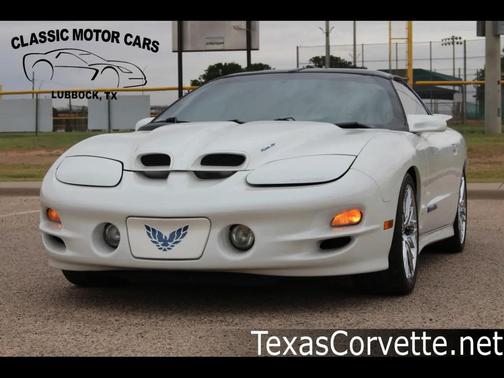 Pearl White 2001 Pontiac Firebird Trans Am