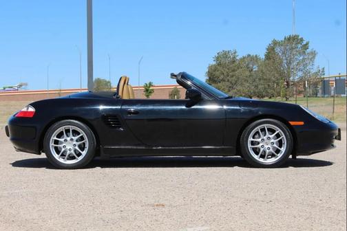 Black 2003 Porsche Boxster 2dr Roadster 5-Spd Manual