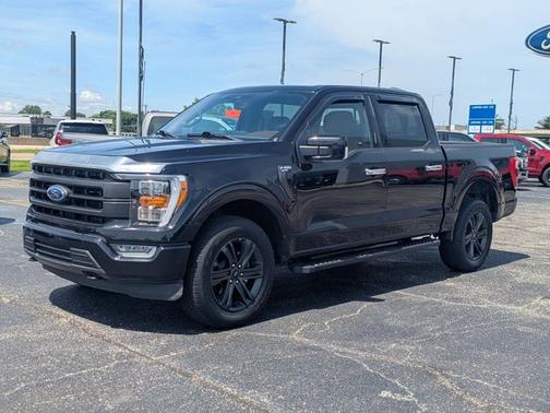 AGATE BLACK METALLIC 2023 Ford F-150 LARIAT