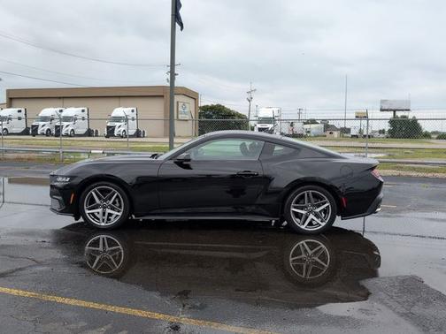 SHADOW BLACK 2024 Ford Mustang ECOBOOST