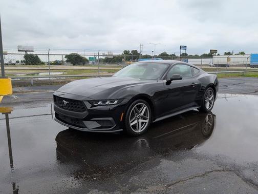 SHADOW BLACK 2024 Ford Mustang ECOBOOST