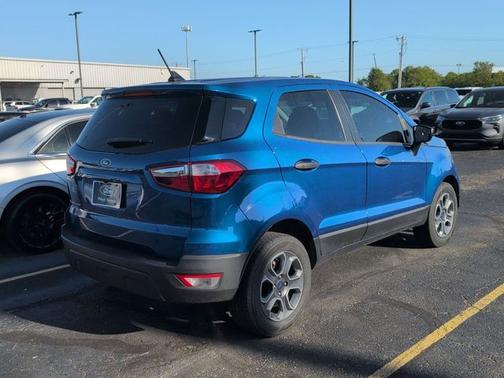LIGHTNING BLUE METALLIC 2021 Ford EcoSport S