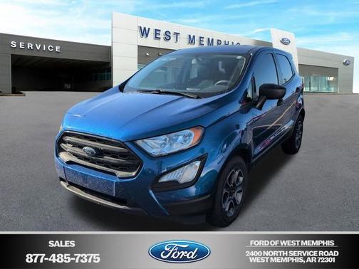 LIGHTNING BLUE METALLIC 2021 Ford EcoSport S
