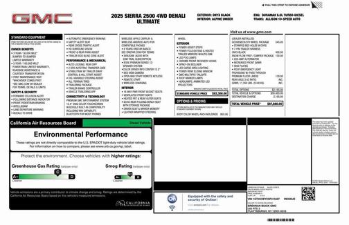 2025 GMC Sierra 2500 Denali Ultimate