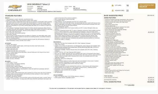 2018 Chevrolet Tahoe LS