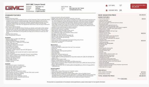 2019 GMC Canyon Denali