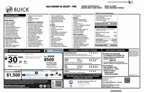 2023 Buick Encore GX Select