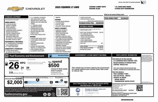 2025 Chevrolet Equinox 1LT