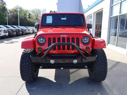 Firecracker Red Clear Coat 2015 Jeep Wrangler Unlimited Sahara