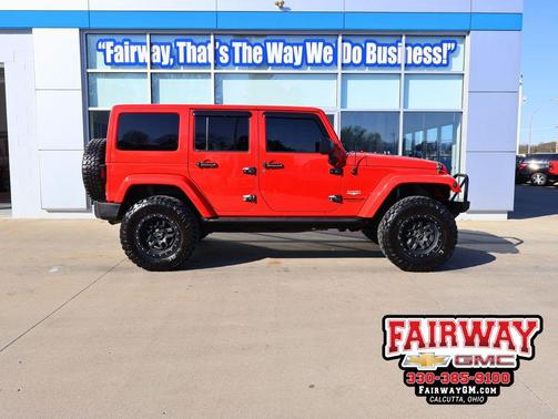 Firecracker Red Clear Coat 2015 Jeep Wrangler Unlimited Sahara