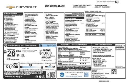2026 Chevrolet Equinox 1LT