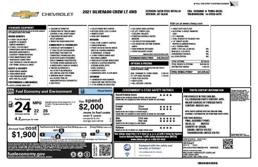 2021 Chevrolet Silverado 1500 LT
