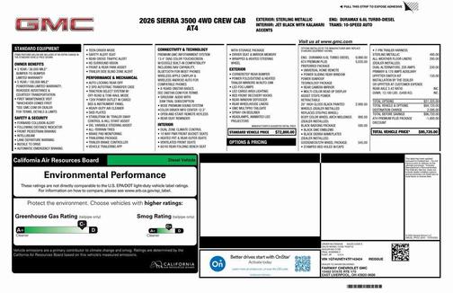 2026 GMC Sierra 3500 Base