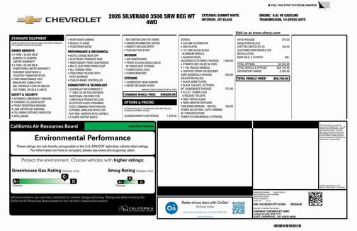 2026 Chevrolet Silverado 3500 WT