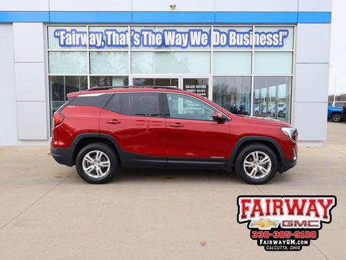 Red Quartz Tintcoat 2019 GMC Terrain SLE
