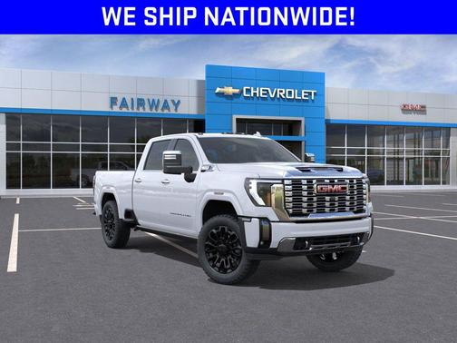 Glacier White Tricoat 2026 GMC Sierra 2500 Denali