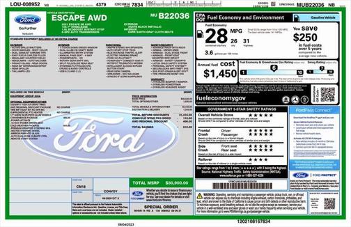 2021 Ford Escape SE