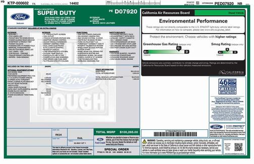 2023 Ford F-450 Platinum