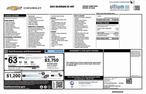 2024 Chevrolet Silverado EV Work Truck