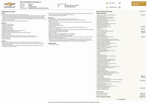 2014 Chevrolet Silverado 1500 2LT