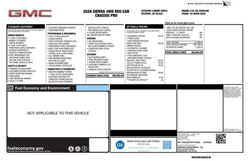 Summit White 2026 GMC Sierra 3500 Base