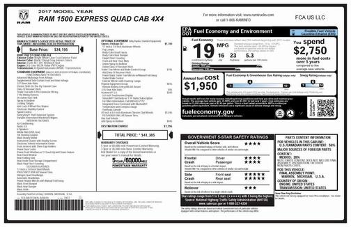 2017 RAM 1500 Express