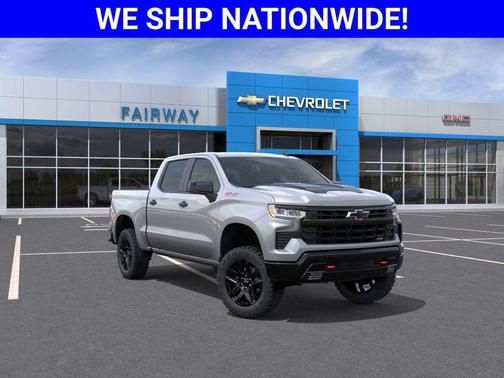 Sterling Gray Metallic 2026 Chevrolet Silverado 1500 LT Trail Boss