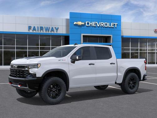 Summit White 2026 Chevrolet Silverado 1500 ZR2
