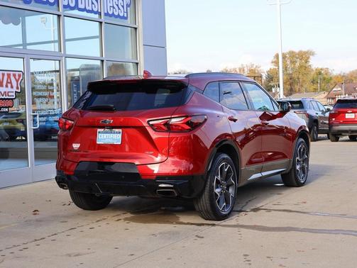 Cherry Red Tintcoat 2021 Chevrolet Blazer RS
