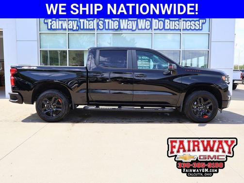 Black 2026 Chevrolet Silverado 1500 RST