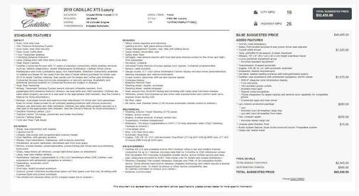 2019 Cadillac XT5 Luxury