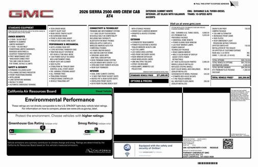 2026 GMC Sierra 2500 AT4