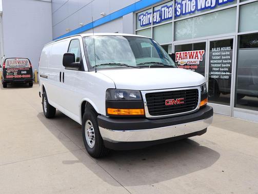 Summit White 2026 GMC Savana 2500 Work Van